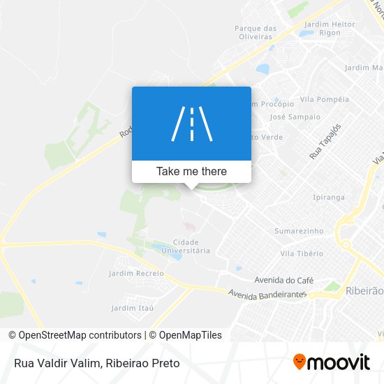 Rua Valdir Valim map