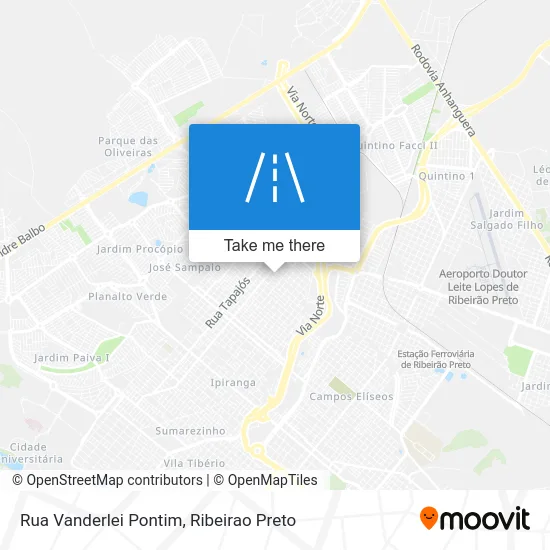 Rua Vanderlei Pontim map