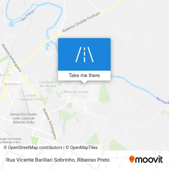 Rua Vicente Barillari Sobrinho map