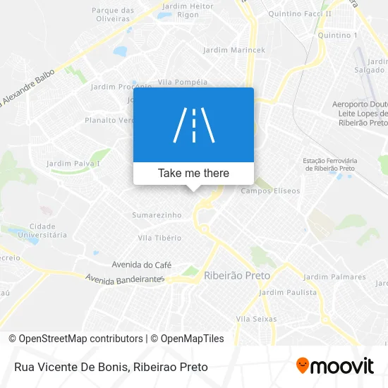Rua Vicente De Bonis map