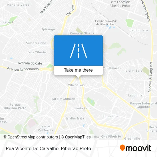 Rua Vicente De Carvalho map