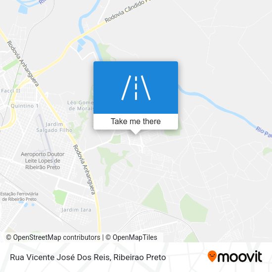 Rua Vicente José Dos Reis map