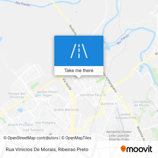 Rua Vinícios De Morais map