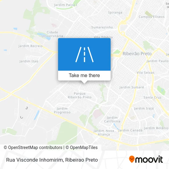 Rua Visconde Inhomirim map