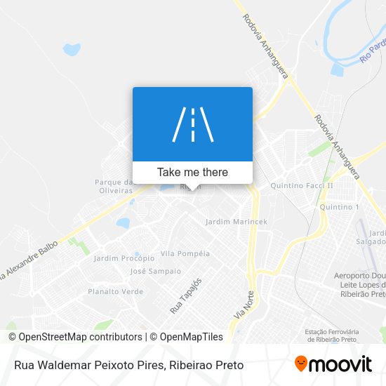 Rua Waldemar Peixoto Pires map