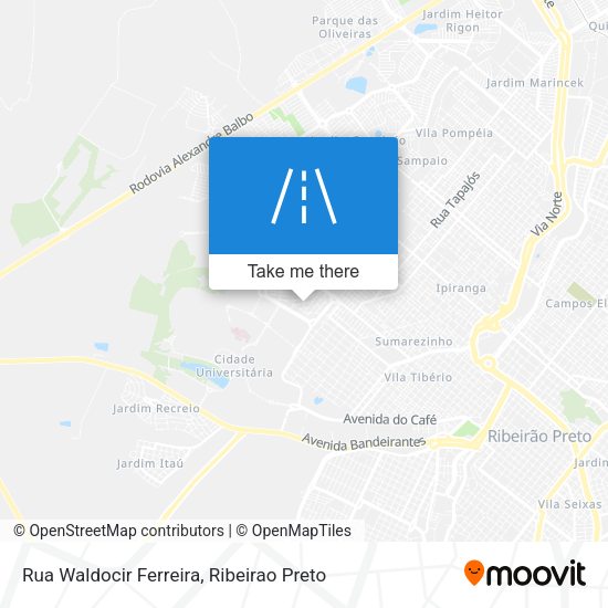 Rua Waldocir Ferreira map
