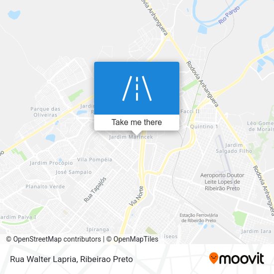 Rua Walter Lapria map