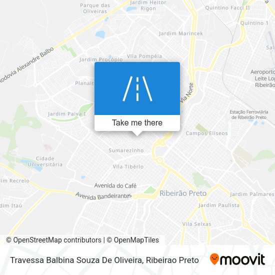 Travessa Balbina Souza De Oliveira map
