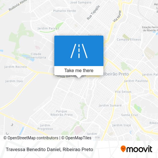 Travessa Benedito Daniel map