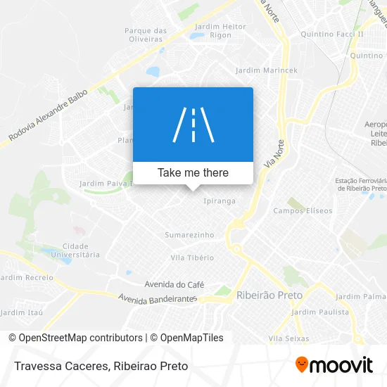 Travessa Caceres map