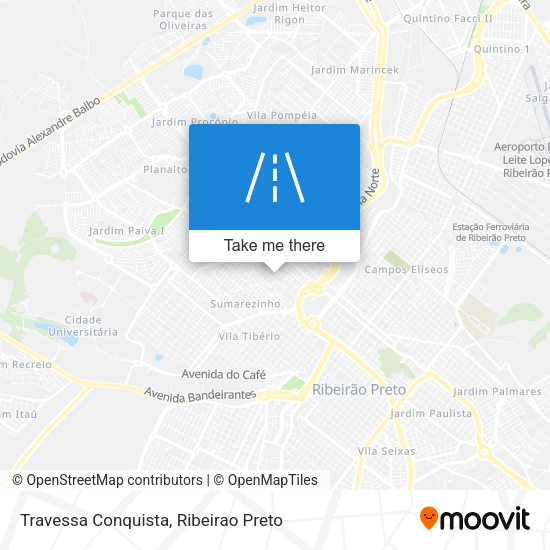 Travessa Conquista map