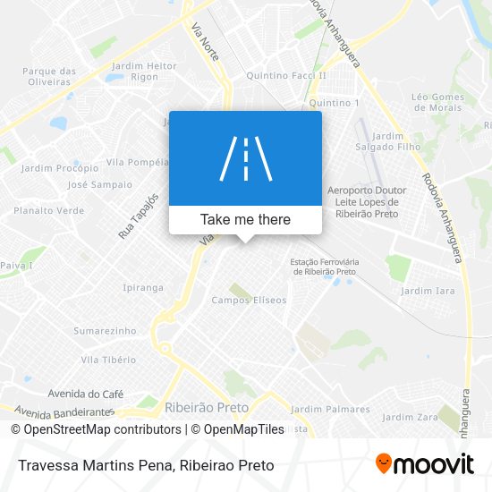 Travessa Martins Pena map