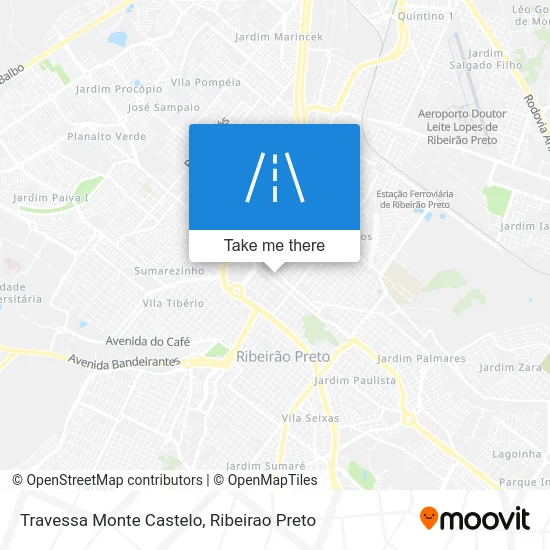 Travessa Monte Castelo map