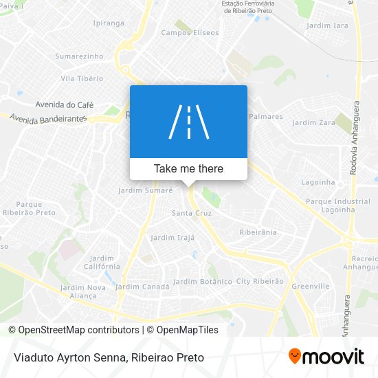 Viaduto Ayrton Senna map