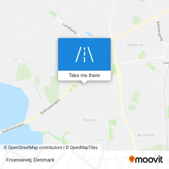 Froensevej map