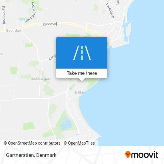 Gartnerstien map