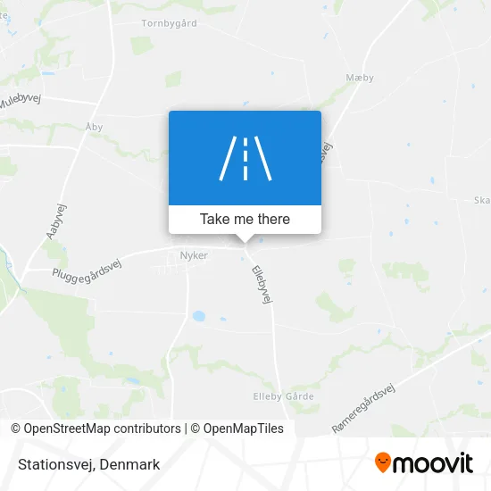 Stationsvej map
