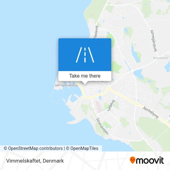 Vimmelskaftet map