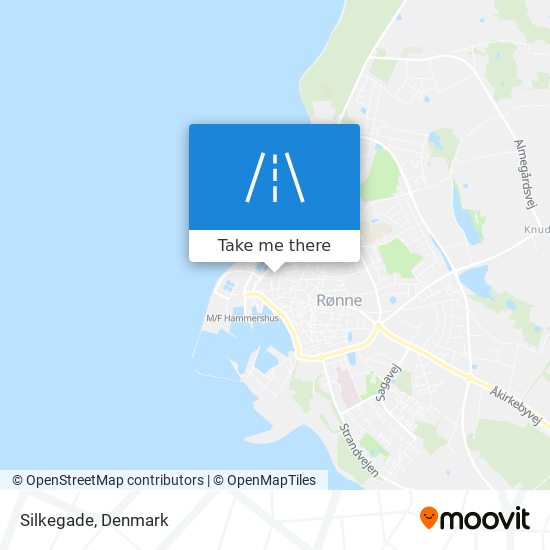 Silkegade map