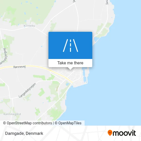 Damgade map