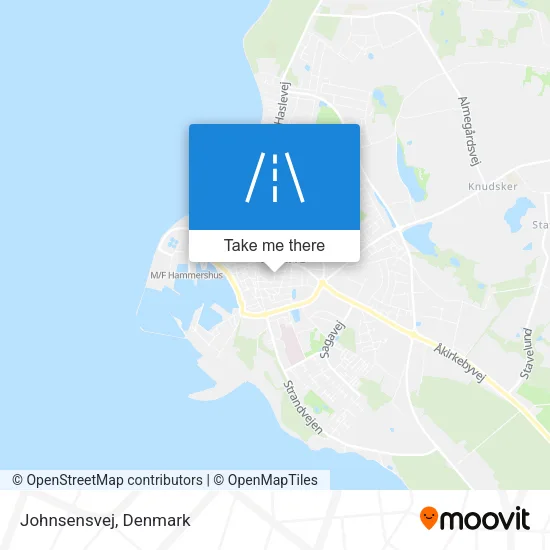 Johnsensvej map