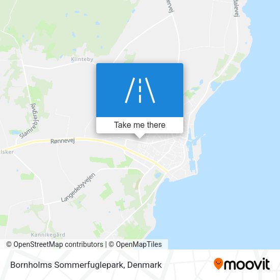 Bornholms Sommerfuglepark map