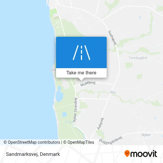 Sandmarksvej map