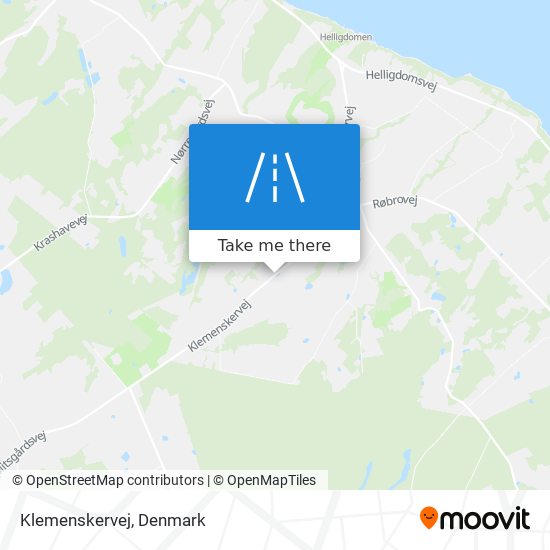 Klemenskervej map