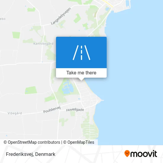 Frederiksvej map
