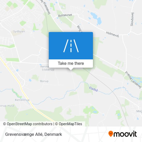 Grevensvænge Allé map