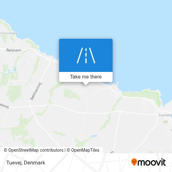 Tuevej map
