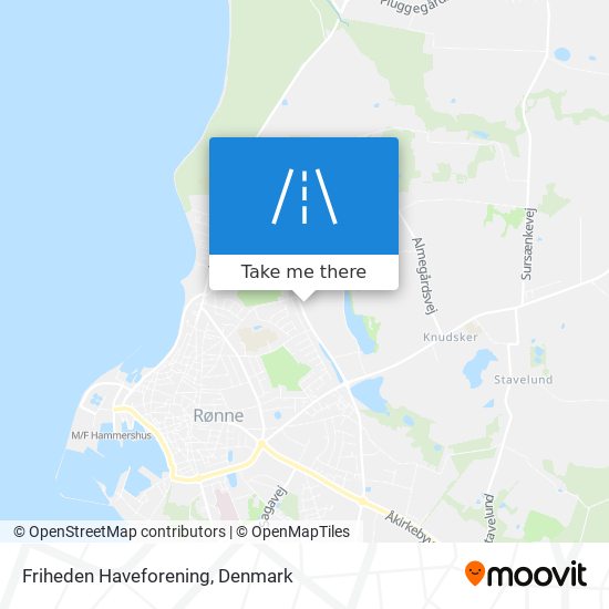 Friheden Haveforening map