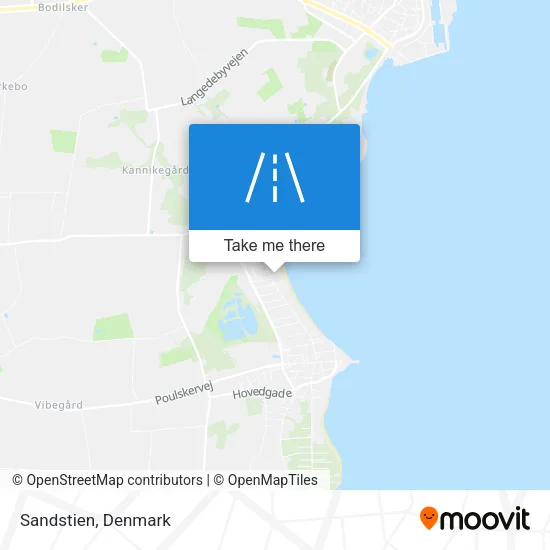 Sandstien map