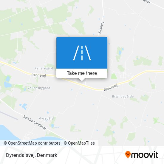 Dyrendalsvej map