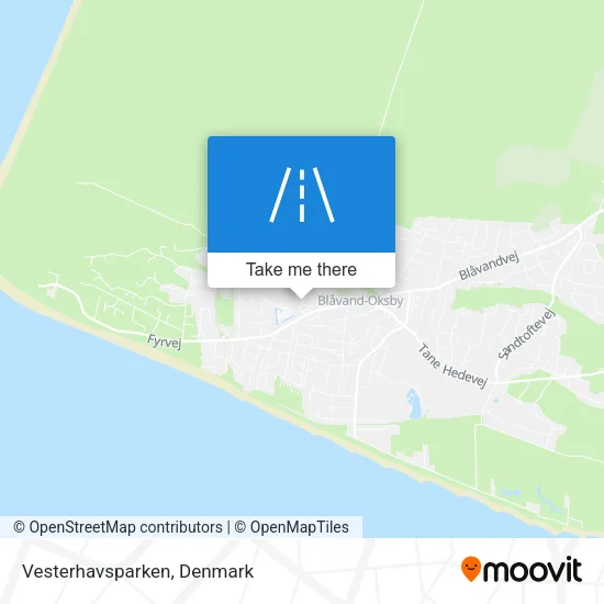 Vesterhavsparken map