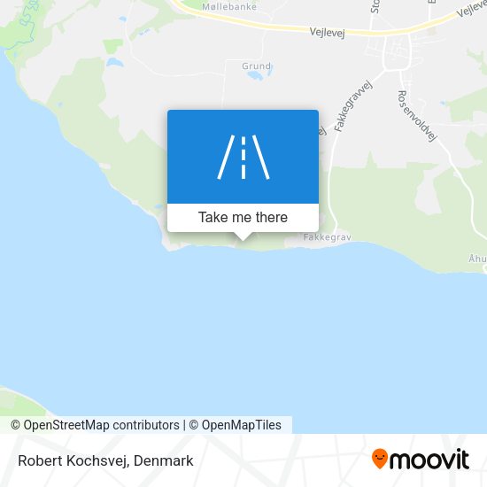 Robert Kochsvej map