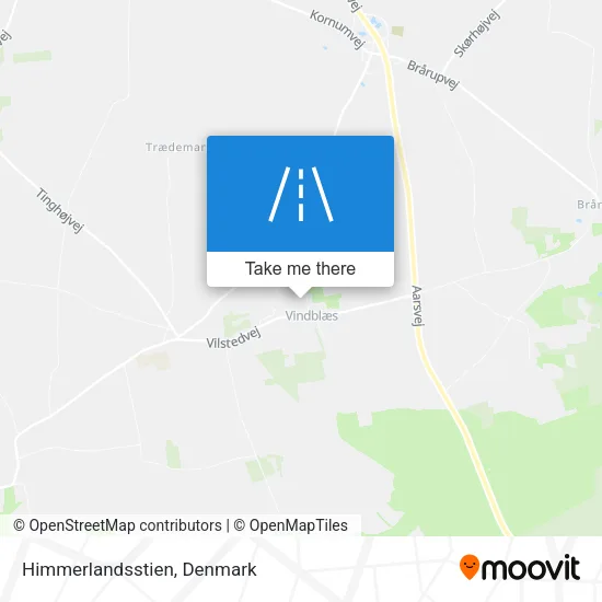 Himmerlandsstien map