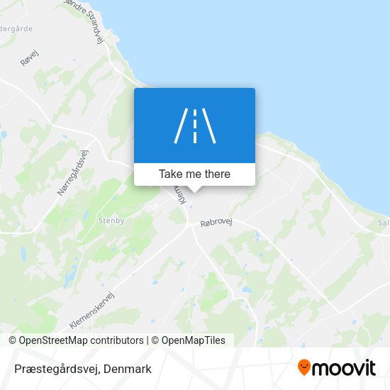 Præstegårdsvej map