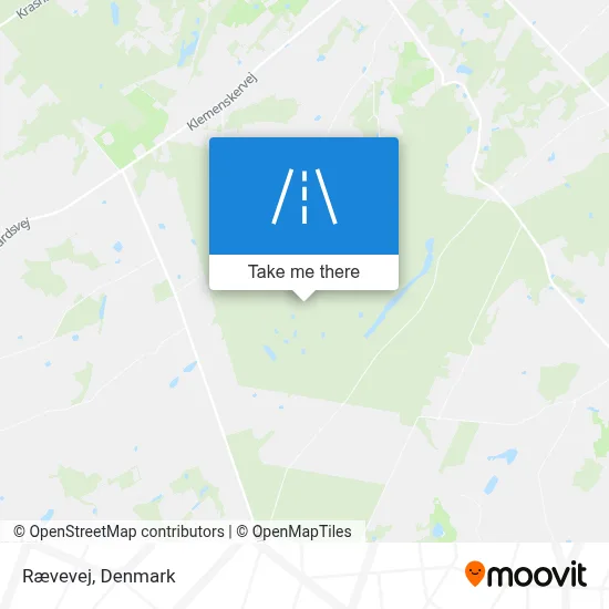 Rævevej map