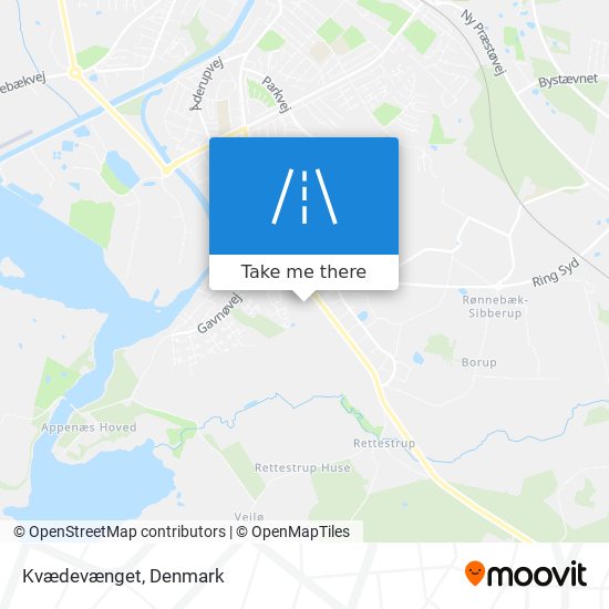 Kvædevænget map