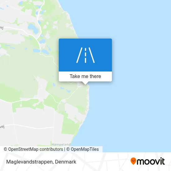 Maglevandstrappen map