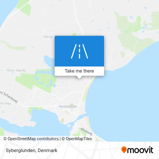 Syberglunden map
