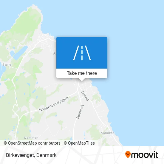 Birkevænget map