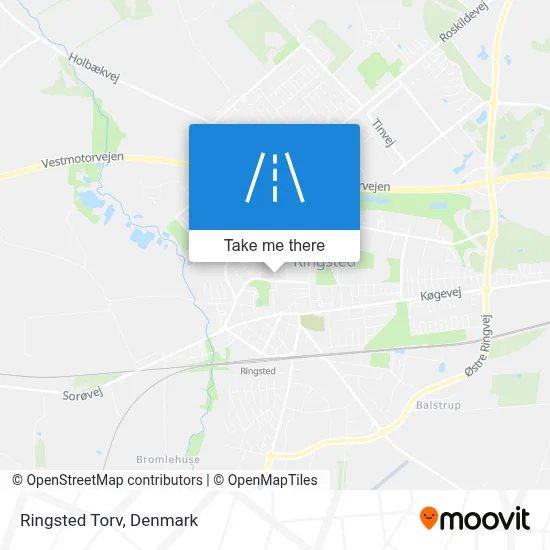 Ringsted Torv map