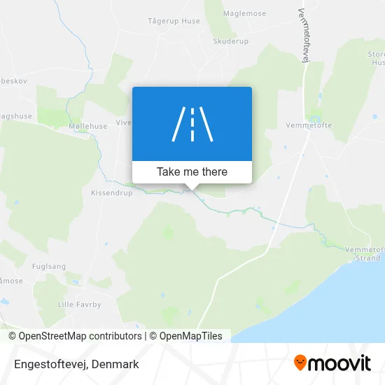 Engestoftevej map