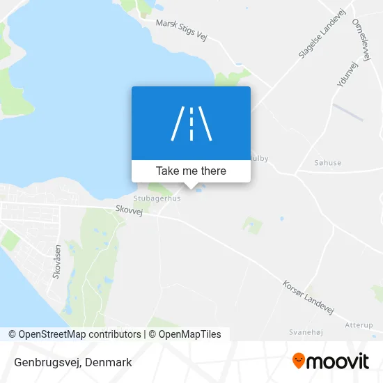Genbrugsvej map