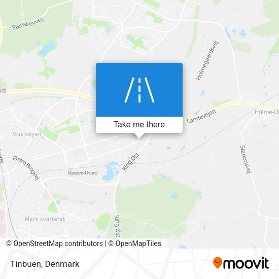 Tinbuen map