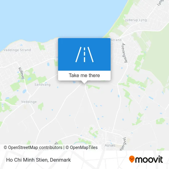 Ho Chi Minh Stien map