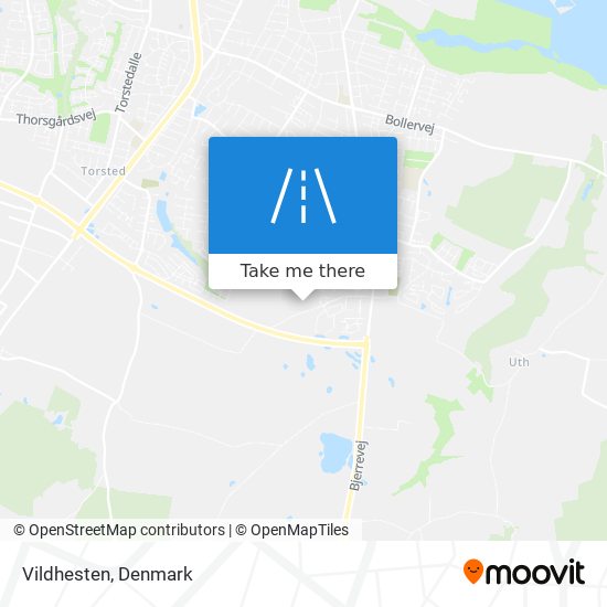 Vildhesten map