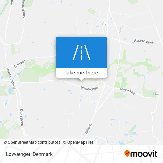 Løvvænget map